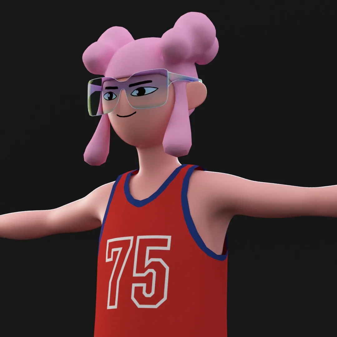 Google Pixel Arena by By Fiction — character femenine conf