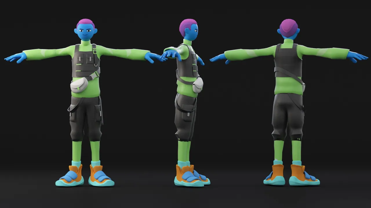 Google Pixel Arena by By Fiction — character kits
