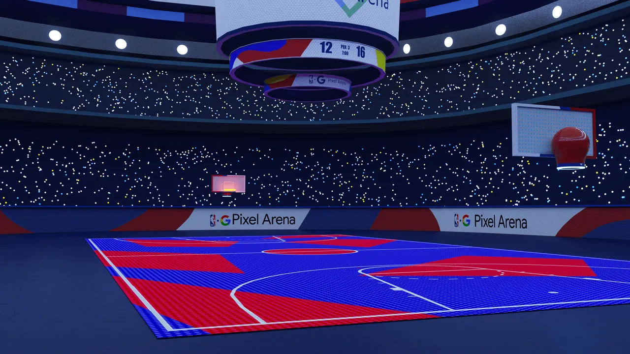 Google Pixel Arena by By Fiction — NBA Playoffs 2022