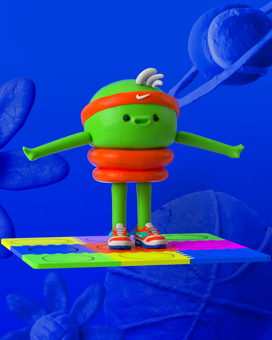 Nike — Never Done Playing by By Fiction — baast character by fiction